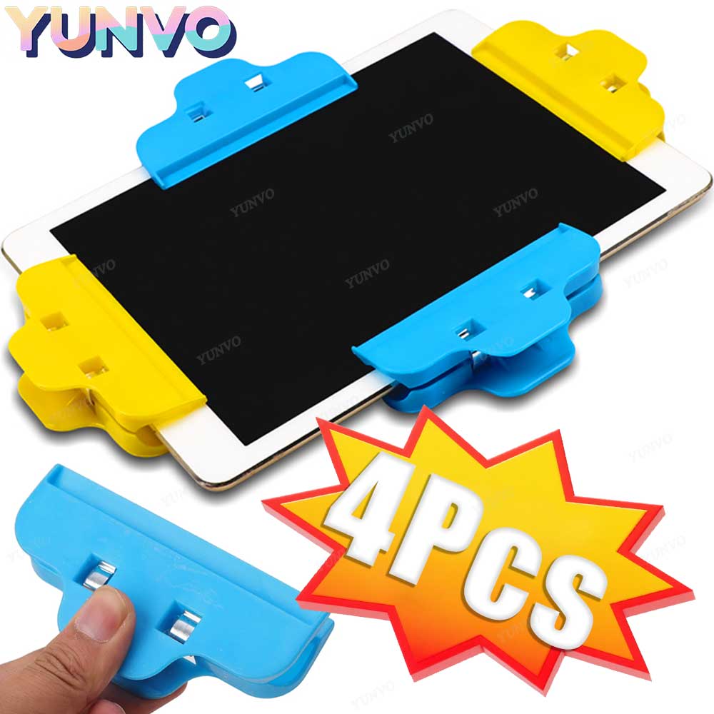 Laptop Accessories Display - Plastic Clip Fixture Fastening Clamp for