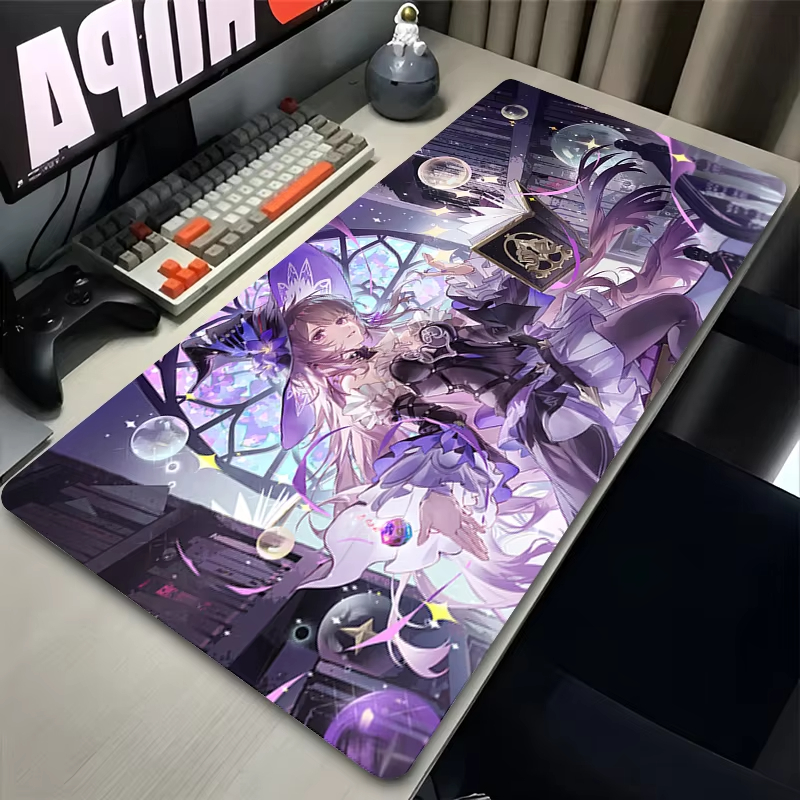 Laptop Accessories For Office - Mouse Pad Kawaii Magic Anime Girl