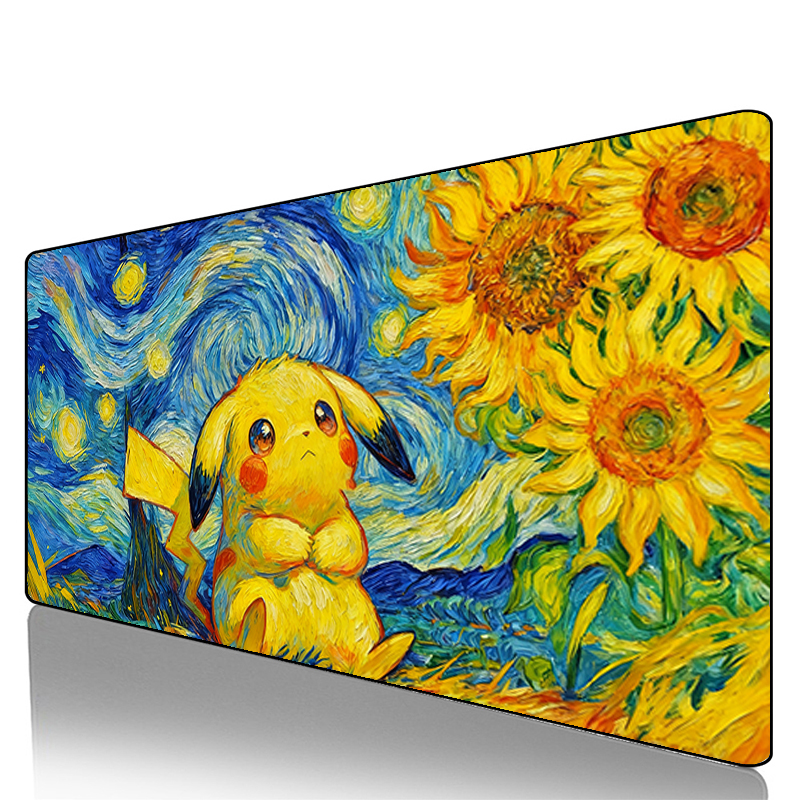Laptop Accessories For Office - Mouse Pad Pokemon Pikachu Gengar Cool