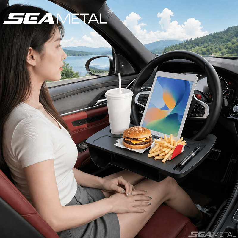 Laptop Accessories Holder - SEAMETAL Car Steering Wheel Table Universal