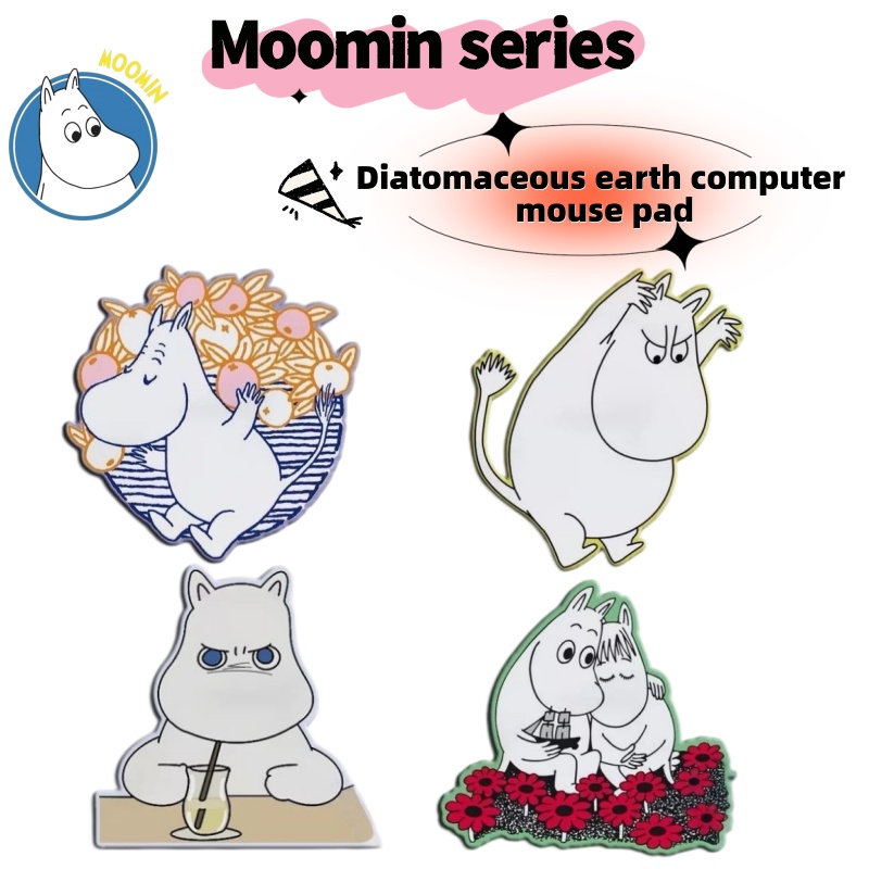 Cute Hippo Moomin Cartoon Diat - Laptop Accessories Mouse reseña y precio