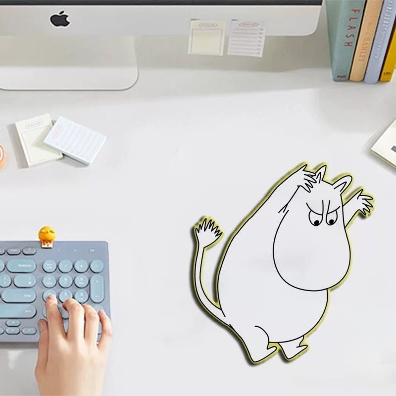 Cute Hippo Moomin Cartoon Diat - Laptop Accessories Mouse reseña y precio