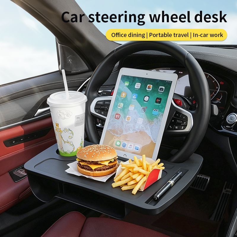 2-IN-1 Car Steering Wheel Tabl - Laptop Accessories Holder reseña y precio