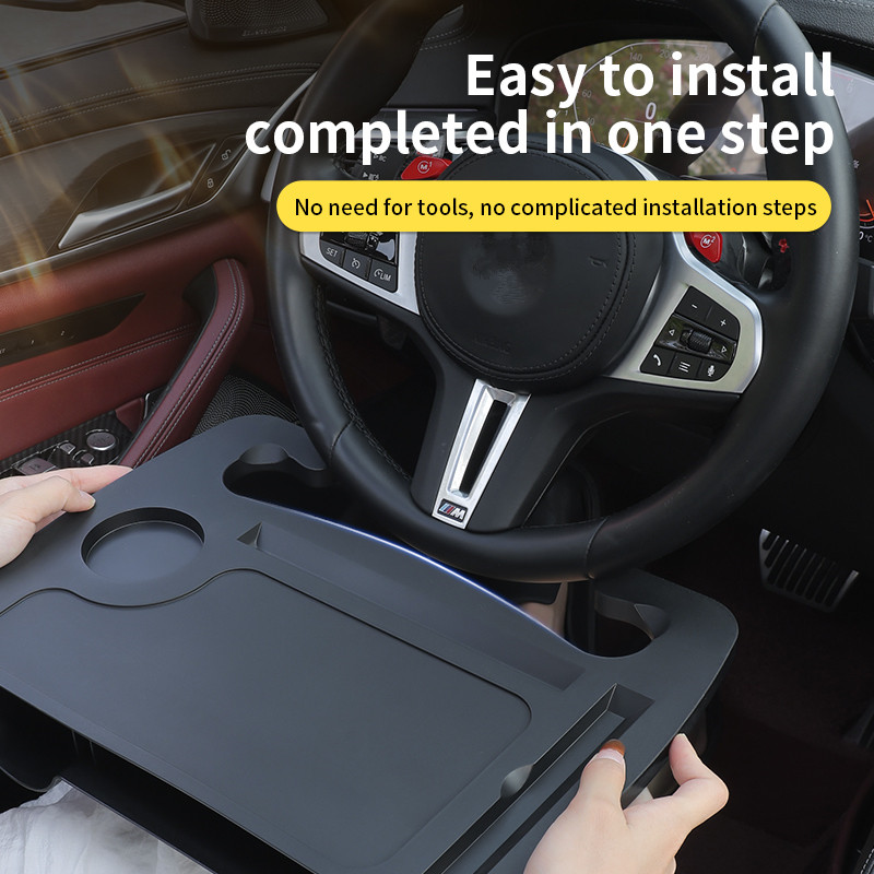 2-IN-1 Car Steering Wheel Tabl - Laptop Accessories Holder reseña y precio