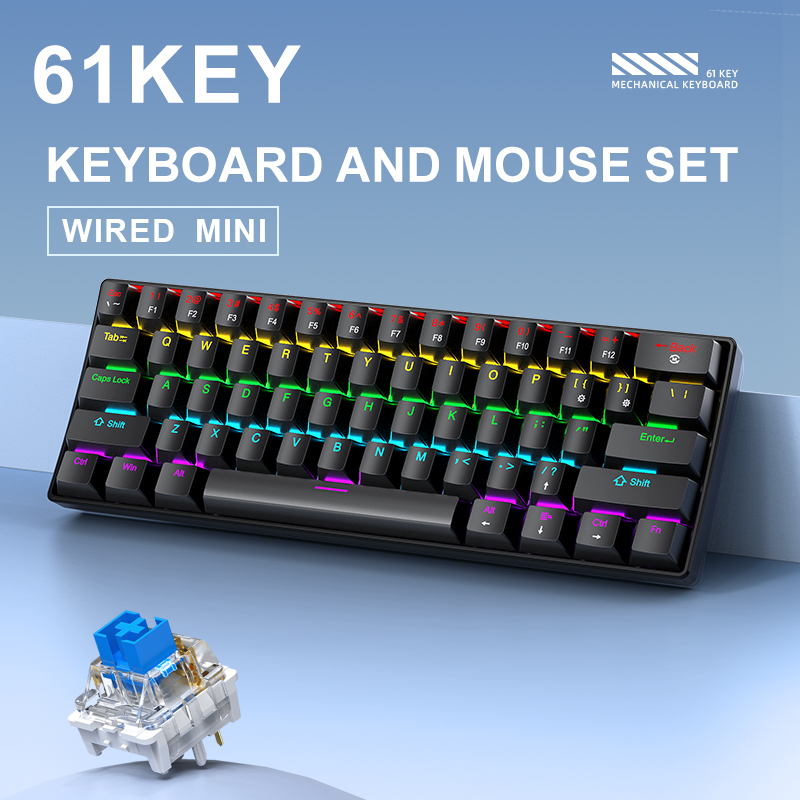 APAYADO K61 Mini Mechanical Ke - Laptop Accessories Uk reseña y precio