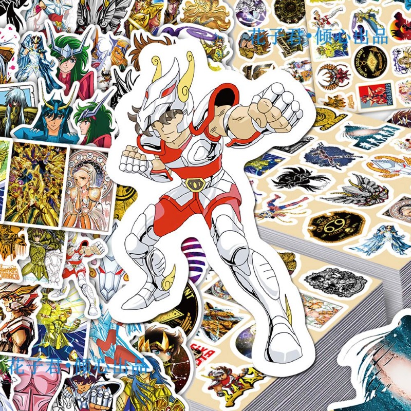 101Pcs Saint Seiya Anime Stick - Laptop Accessories For Office reseña y precio