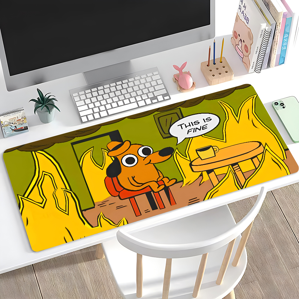This Is Fine Dog Dachshund Mou - Laptop Accessories Mouse reseña y precio