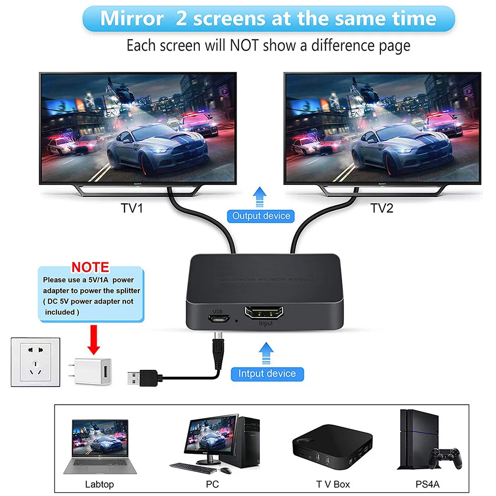 1-in-2-Out 4K Switch Video HDM - Laptop Accessories Display reseña y precio