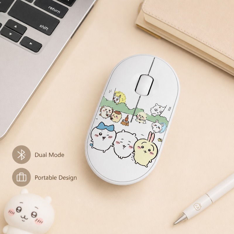 Cute Chiikawa Bluetooth Wirele - Laptop Accessories Mouse reseña y precio
