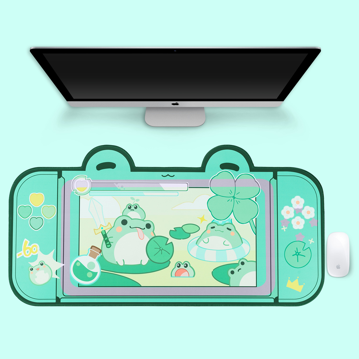 Extra Large Kawaii Gaming Mous - Laptop Accessories Mouse reseña y precio