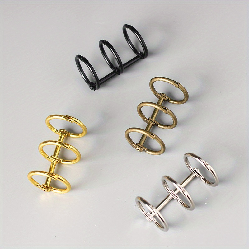 10pcs Metal Loose Leaf Book Bi - Laptop Accessories For Office reseña y precio