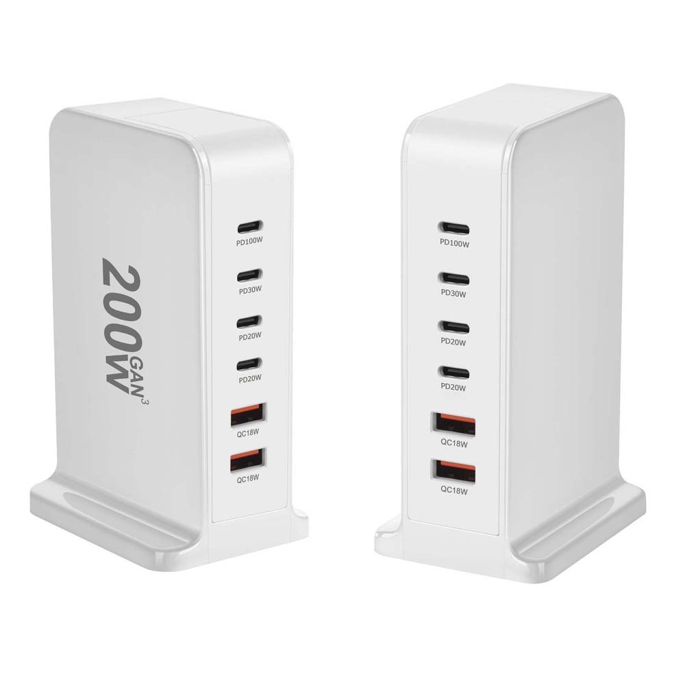 200W 168W Desktop GaN Quick PD - Laptop Accessories Uk reseña y precio