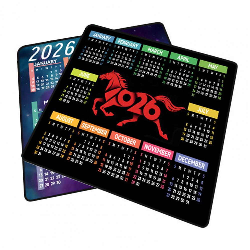 2026 Calendar Mouse Pad Waterp - Laptop Accessories Mouse reseña y precio