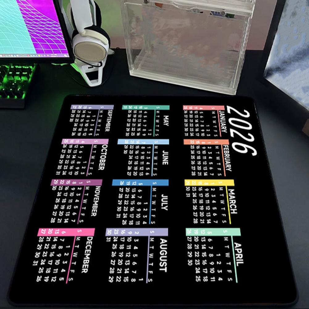 2026 Calendar Mouse Pad Waterp - Laptop Accessories Mouse reseña y precio