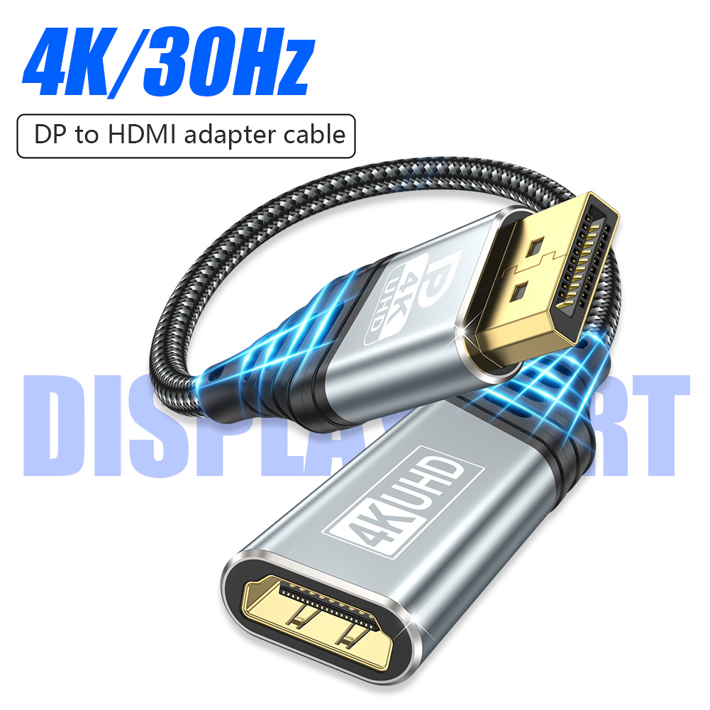 4K30Hz Display Port to HDTV Ad - Laptop Accessories Display reseña y precio