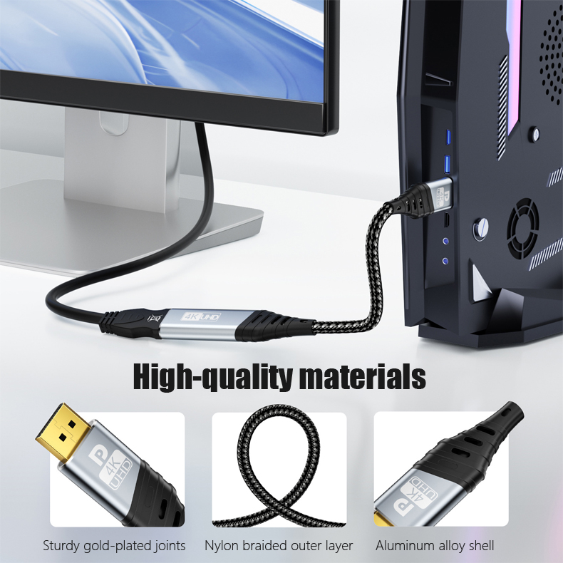 4K30Hz Display Port to HDTV Ad - Laptop Accessories Display reseña y precio