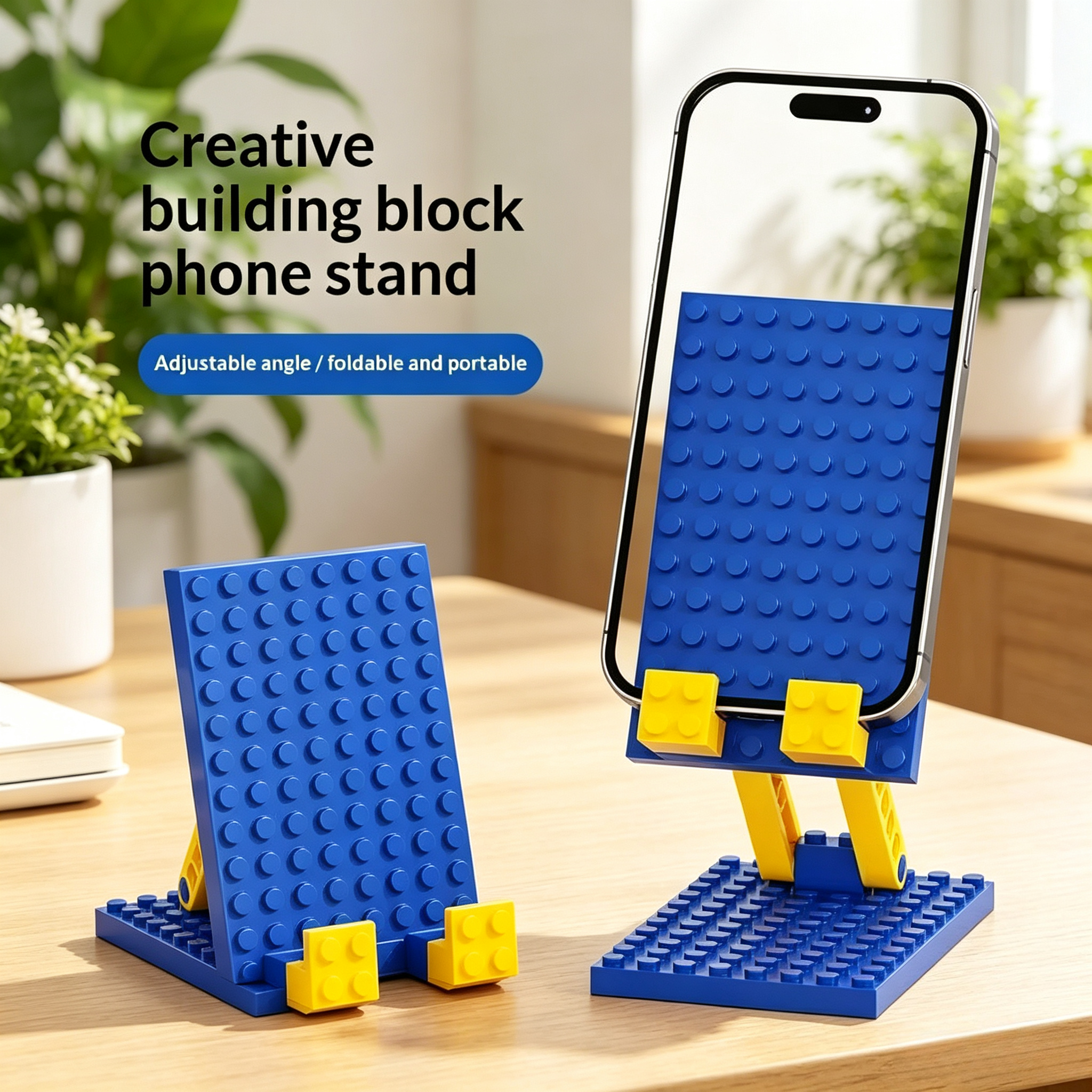 Flexible Folding Phone Holder  - Laptop Accessories For Office reseña y precio