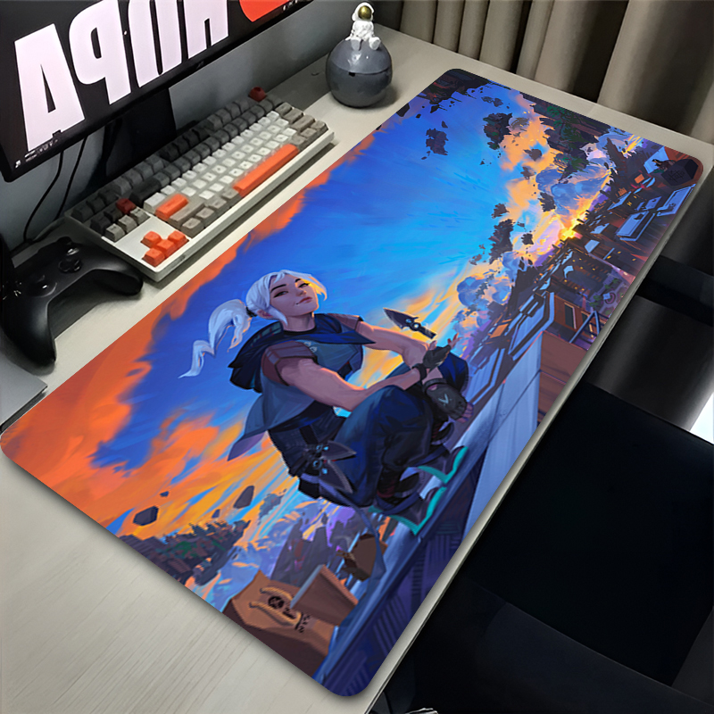 Mouse Pad Hot Game Valorant Je - Laptop Accessories For Office reseña y precio