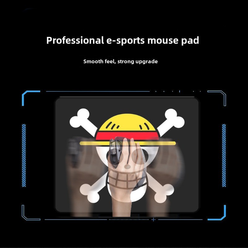Cartoon One Piece  Luffy Skull - Laptop Accessories Mouse reseña y precio
