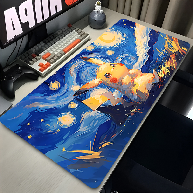 Mouse Pad P-pokemon Pikachu Co - Laptop Accessories For Office reseña y precio